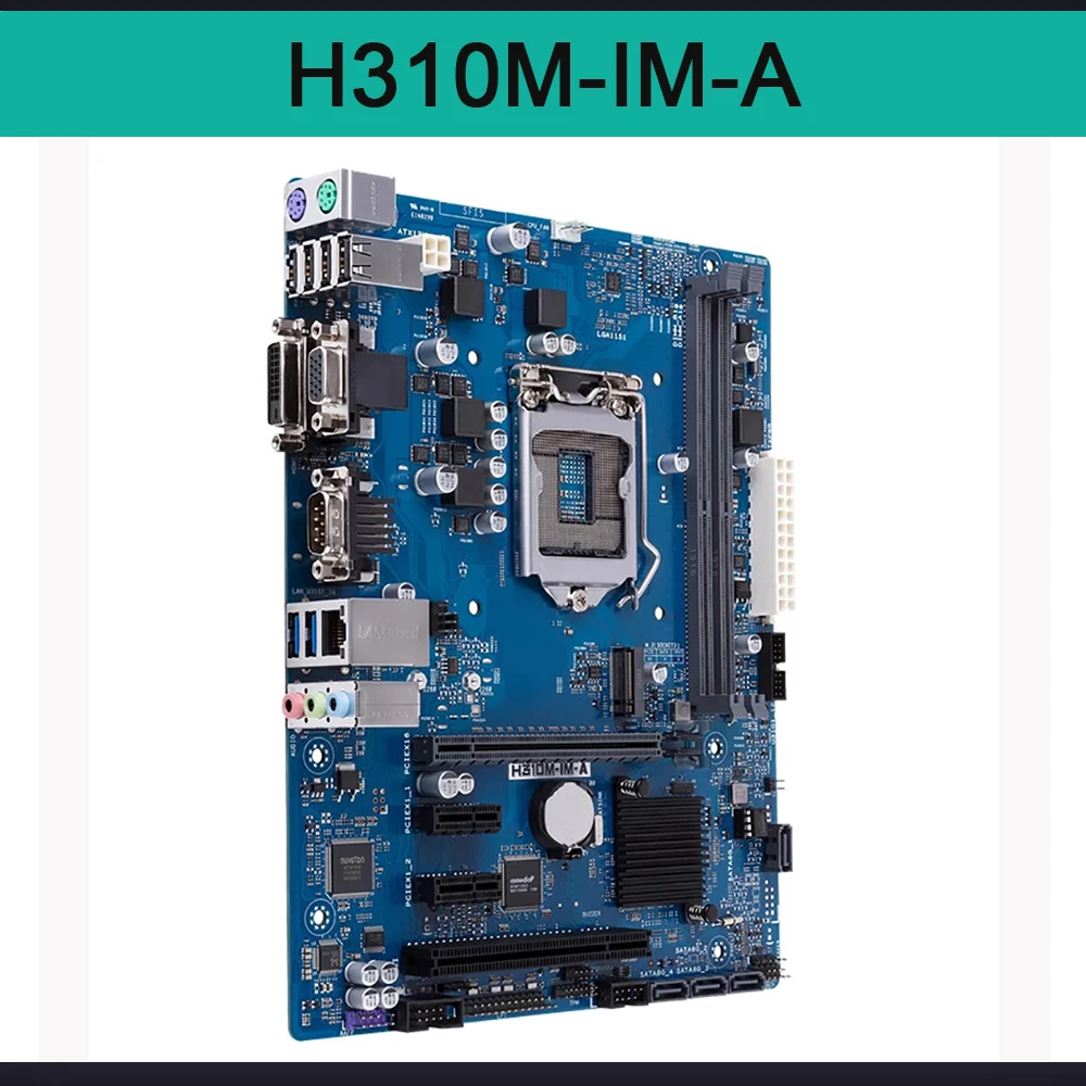 Embedded MicroATX Industrial Motherboard VGA+COM H310M-IM-A