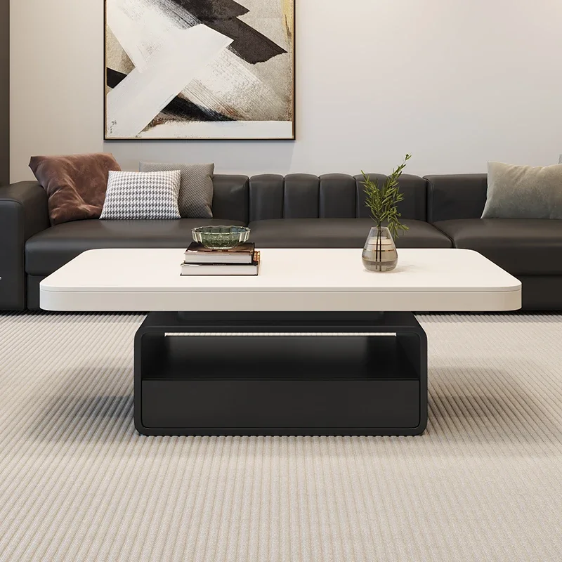 

M Компактный журнальный столик премиум-класса, эстетический, элегантный, роскошный, гламурный приставной столик, милая креативная мебель для гостиной m