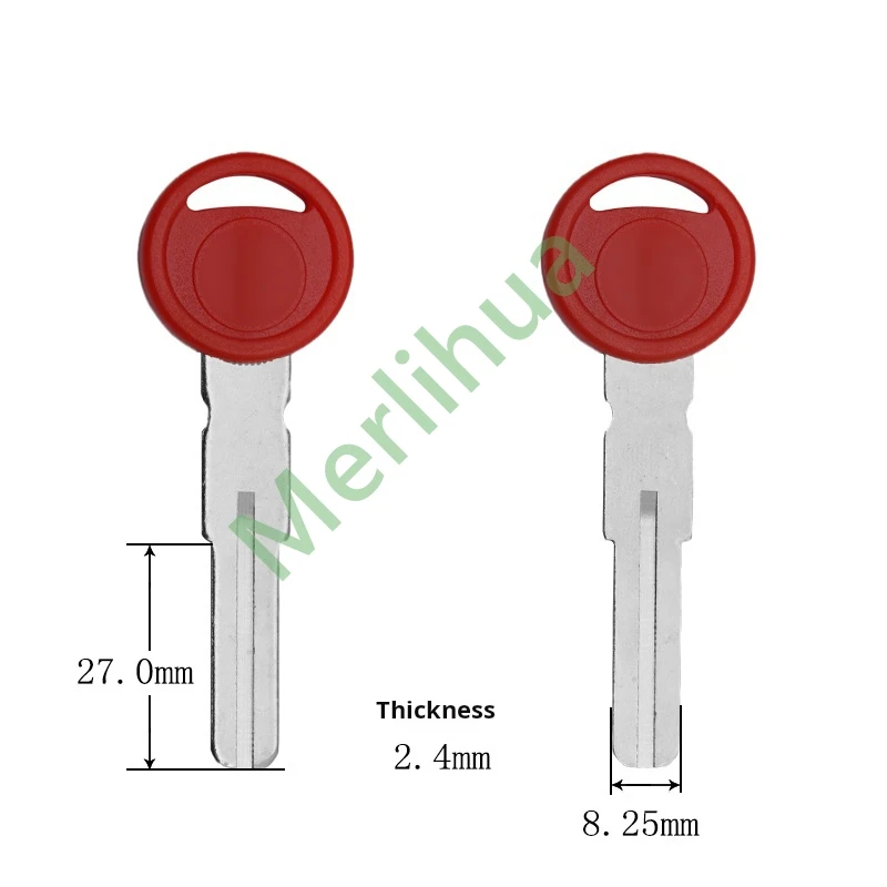 Ducati motorcycle key, suitable for: Ducati 695 696 795 796 1100S 1200S motorcycle key embryo(Can install chips)