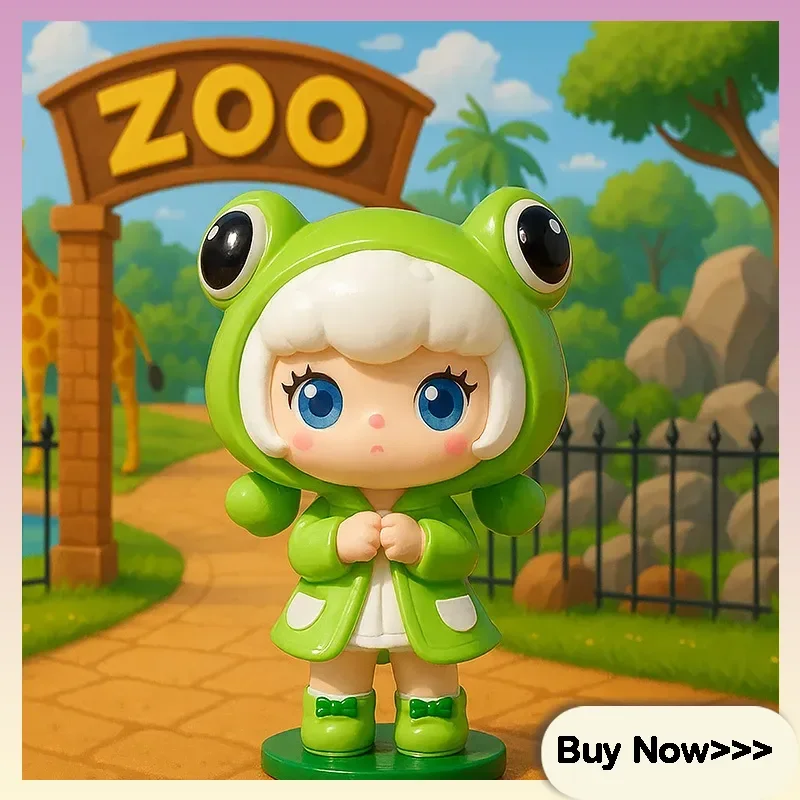 

Cartoon Cute Zoo Plush Series Blind Box Exquisite Desktop Model Ornament Small Bag Pendant Surprise Mysterious Box Birthday Gift