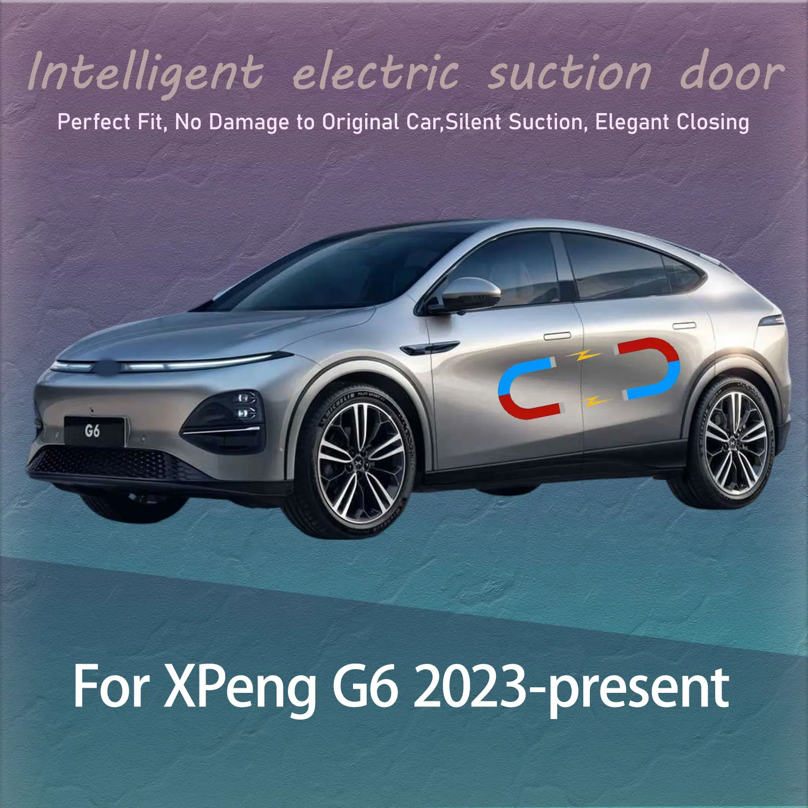 

Electric Soft Close Door Kit For XPeng G6 2023-present Auto Silent Anti-Slam Suction Door System Automatic Quiet Closing Latch