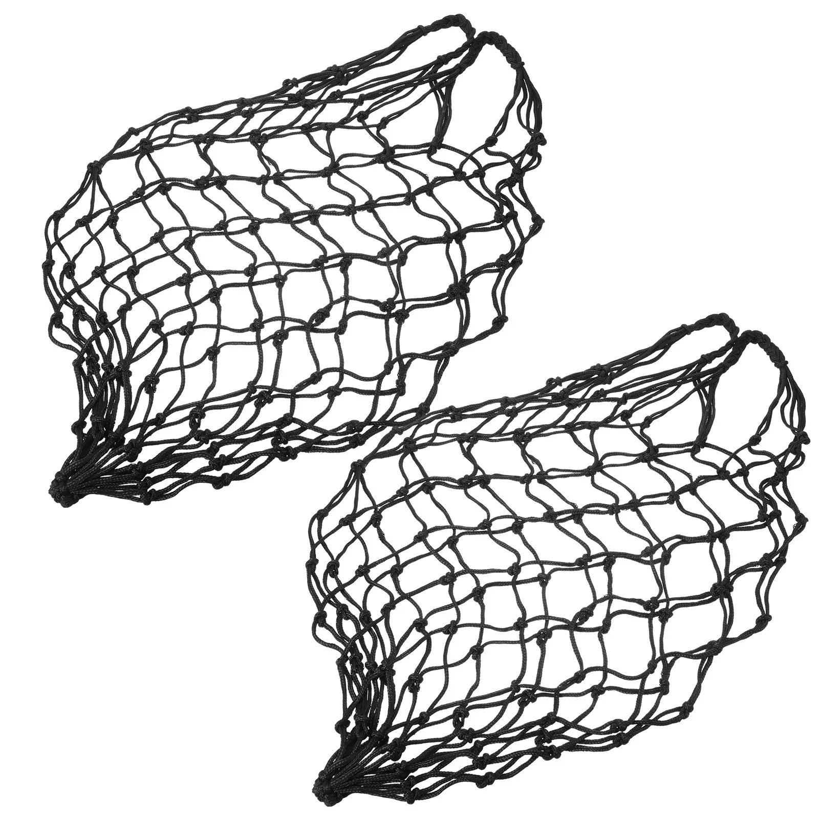 2Pcs Feeding Bag Horse Slow Feeder Hay Net Goats Sheep Horses Hanging Stable Outdoor Use Corn