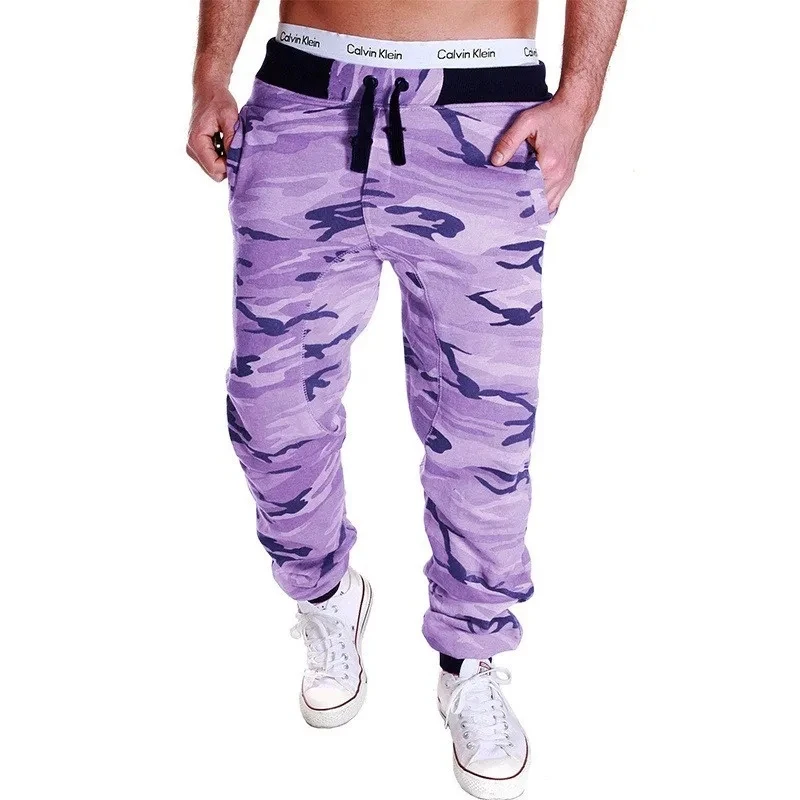 2026 Hot Selling Fashionable and Cool Men's Camouflage 3D Printed Pants Ankle Cool Camouflage Pattern Pants Street Wear
