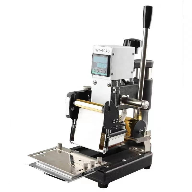 

Manual Heat Press Membership Credit Bank PVC Card Handheld Foil Stamping Bronzing Machine