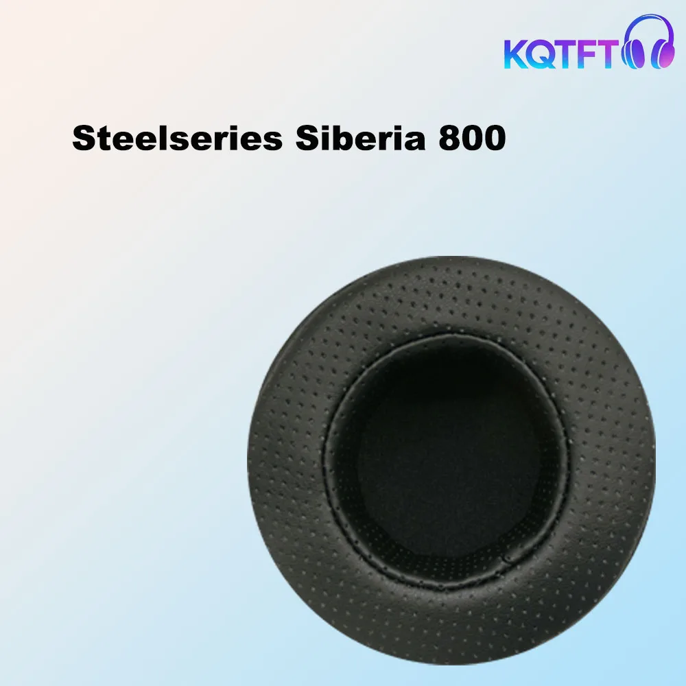 Replacement Ear Pads for Steelseries Siberia 800 Parts Leather Cushion Velvet Earmuff Headset Sleeve Cover