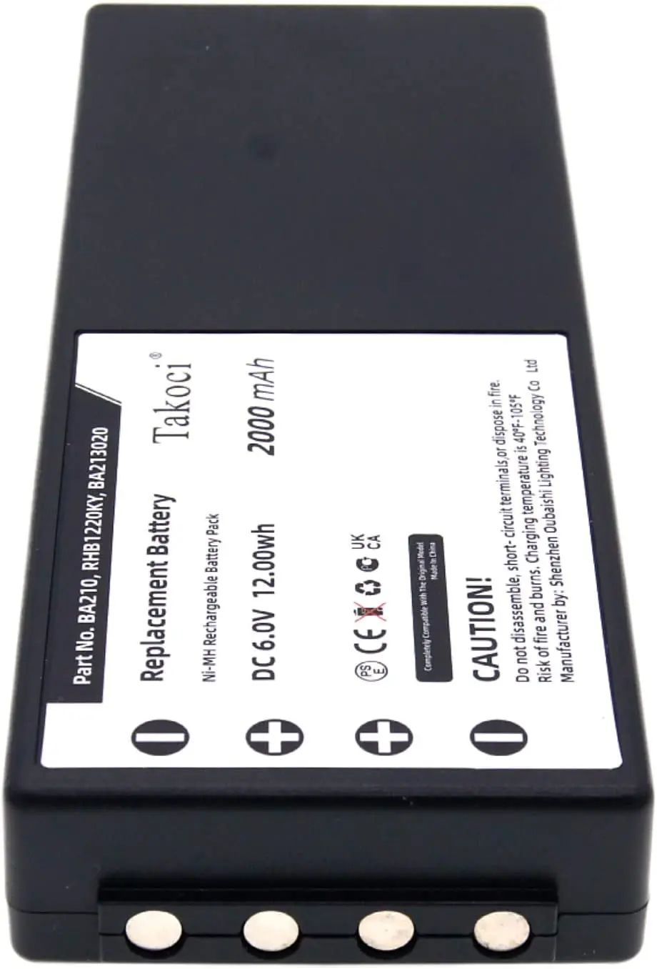 Replacement Battery for Liebherr  Funkst  HBC  BA210 RHB1220KY 005-01-00466 BA213020 BA214060 BA214061 BA213030