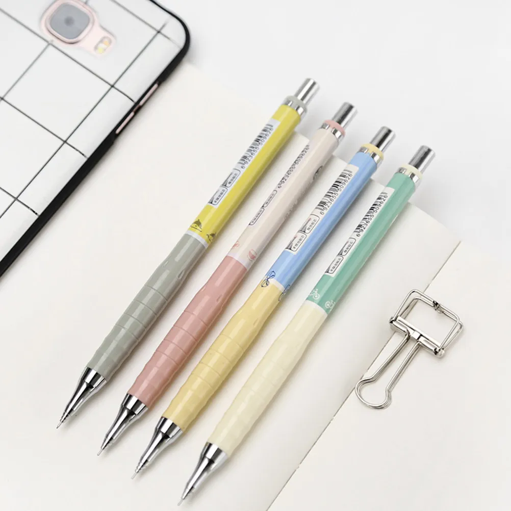 

Mechanical Pencil Automatic 0.3mm Retractable Lead Pencil Set Smooth Writing for Drawing Drafting Includes Refill Leads Random