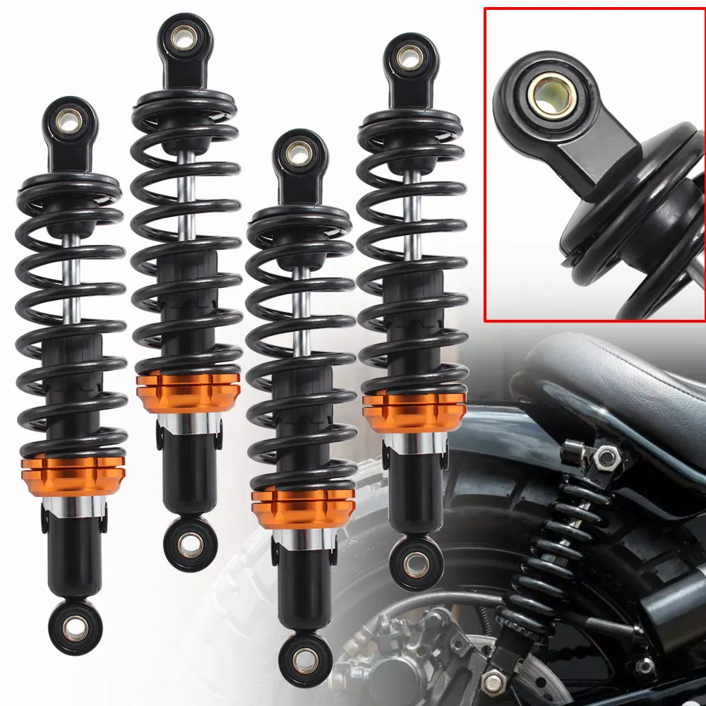 Motorcycle 280mm 320mm Rear Suspension Assy Shock Absorbers For Honda Gorilla Monkey Scooter ATV Quad Universal