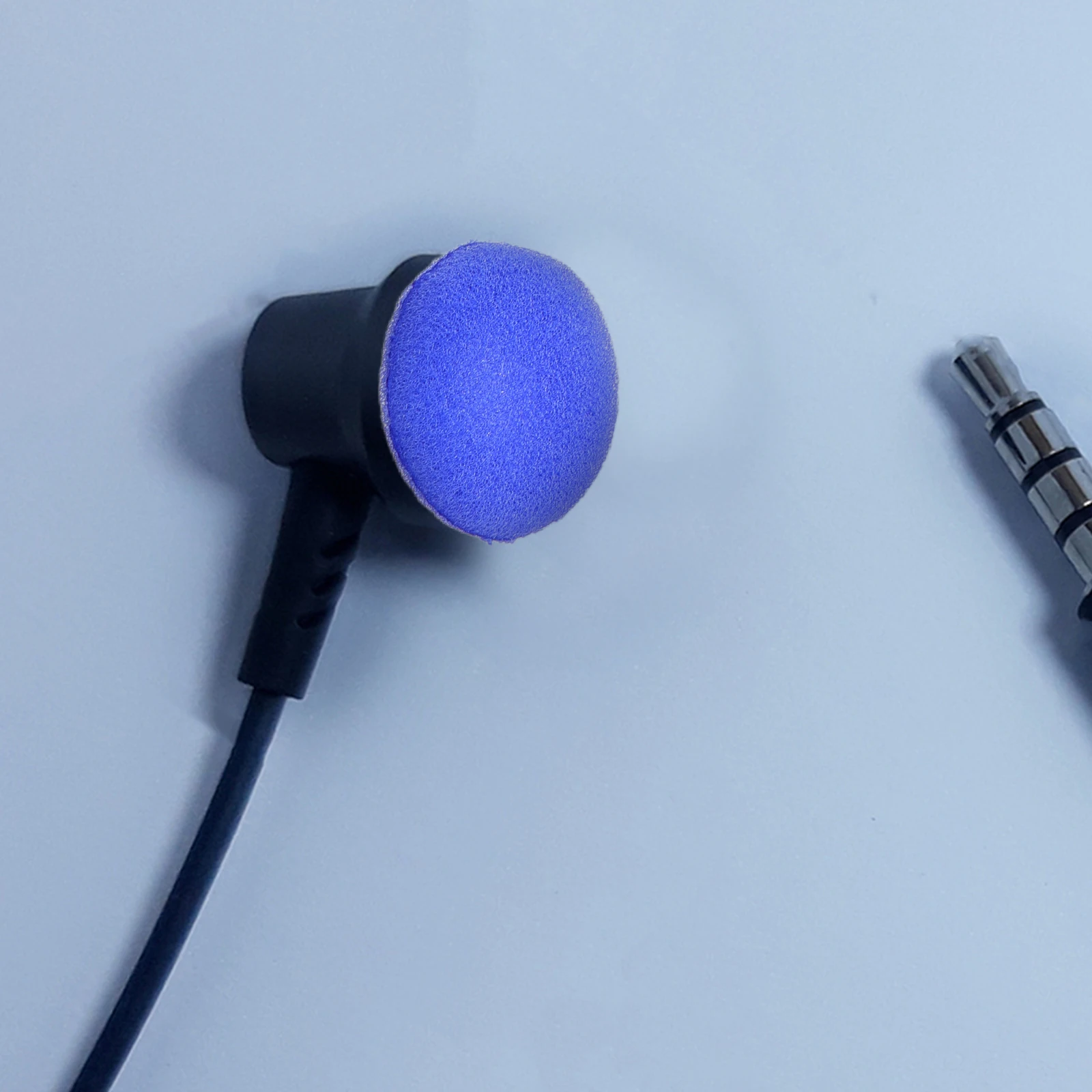 

50Pcs Headphone Ear Pads Soft Sponge Material Extended Use Reduced Ear Fatigue Stylish Appearance Universal Compatibility