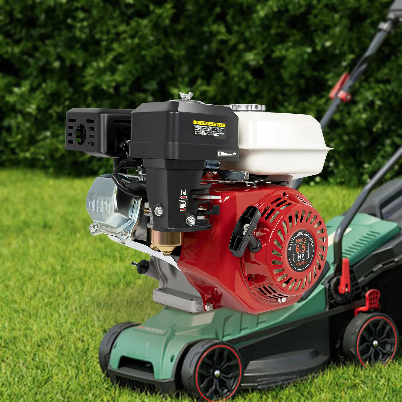 

6.5HP 200cc 4-Stroke Gasoline Engine - High Power, Low Fuel Consumption, Quiet Operation, Multi-Purpose Industrial Use