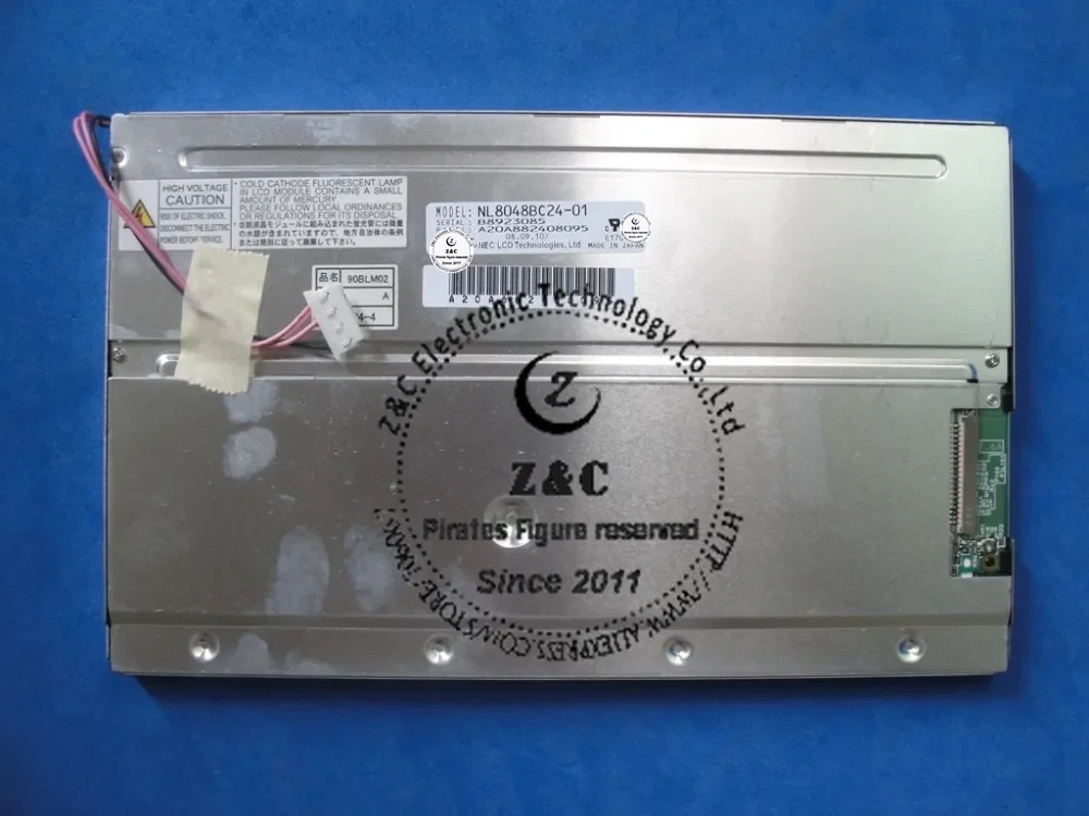 

NL8048BC24-01 Original A+ Grade LCD Display for Industrial Equipment for NEC