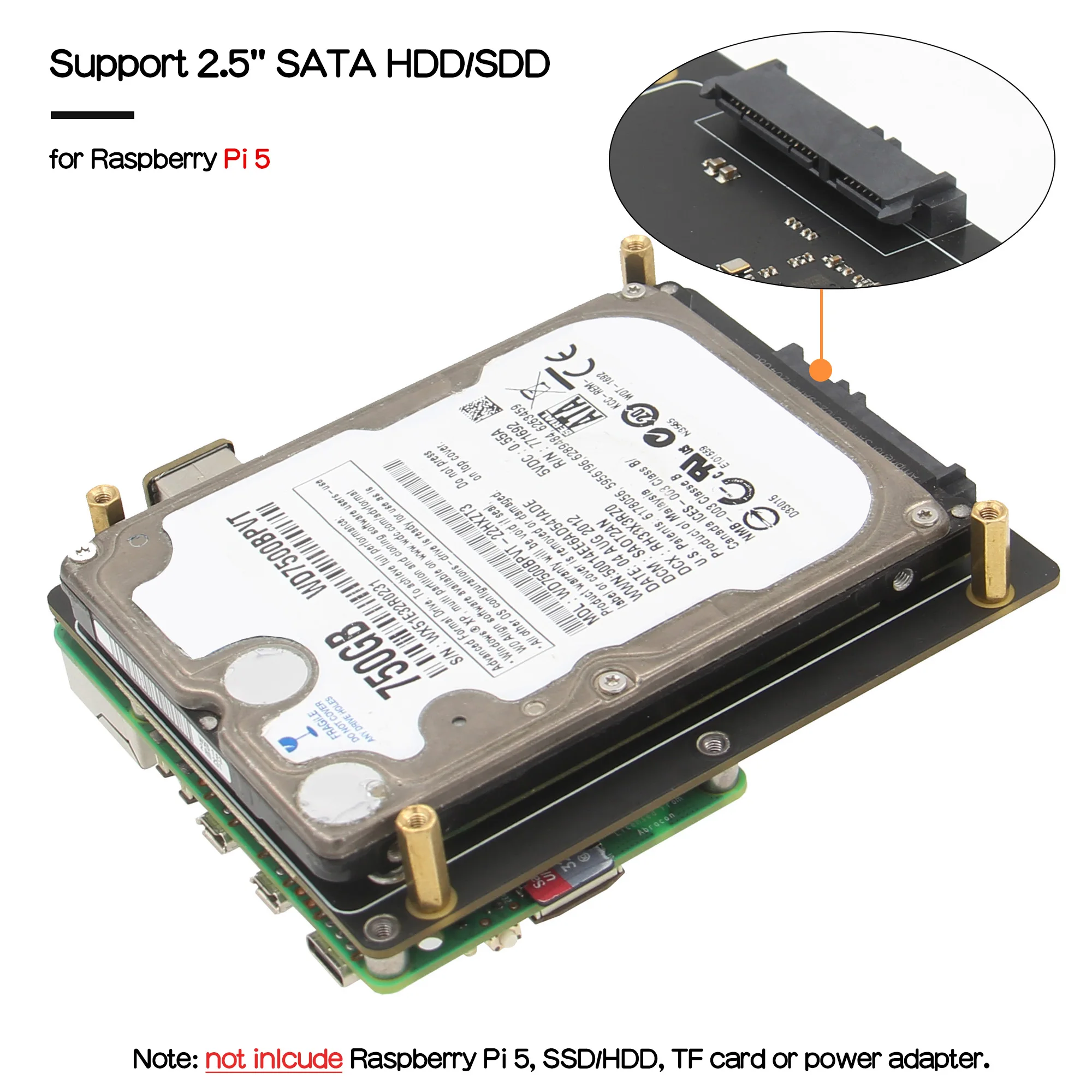 3.5インチ SATA HDDPanasonicDMR-XP11 Geekbord X1100 2.5 inch SATA HDD / SSD Shield for Raspberry Pi 5