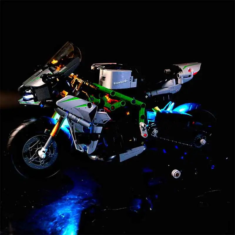 Advanced DIY Led Light Kit For Lego 672003 Motorbike (Only Led Light,Without Blocks Model) High-Performance