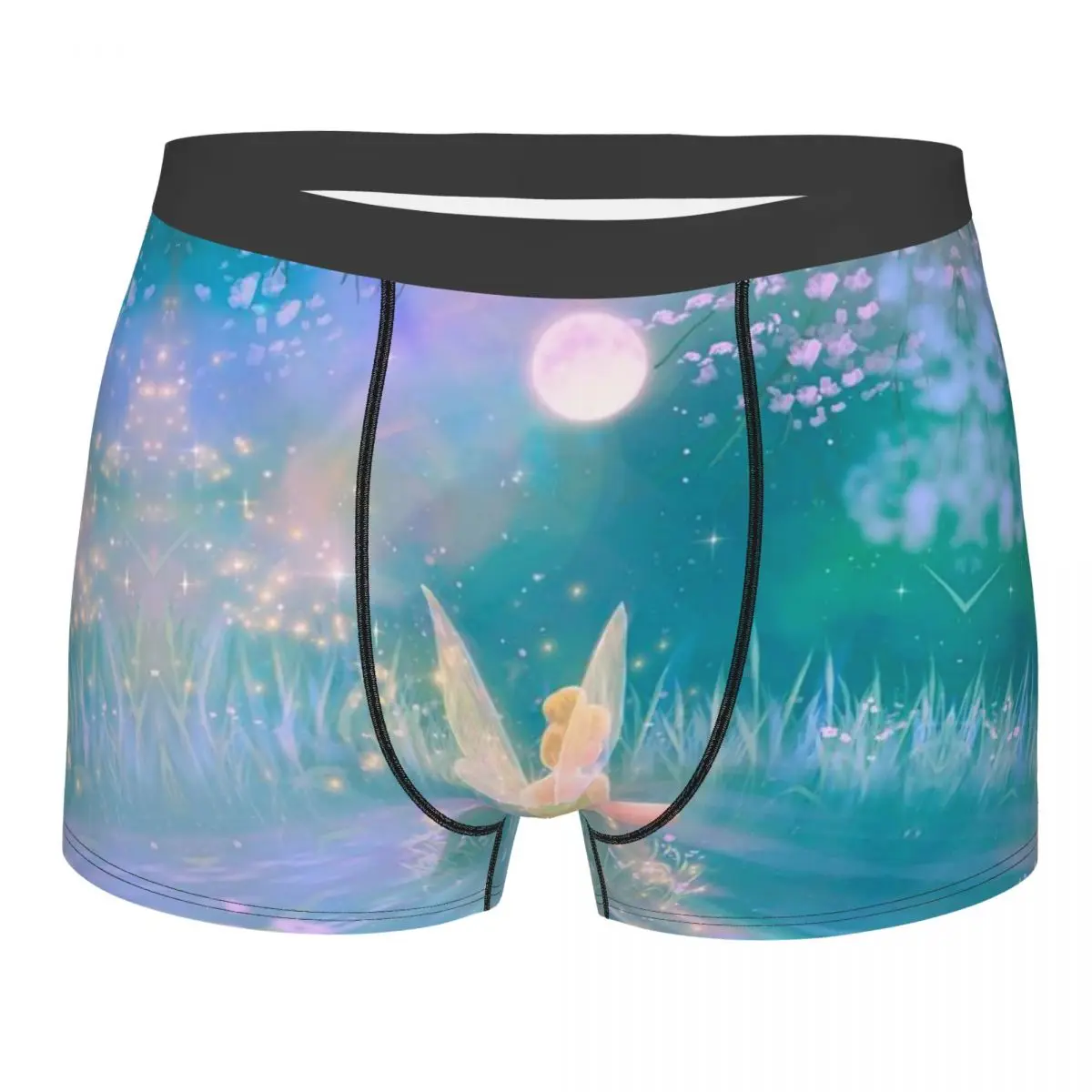 

Милое нижнее белье с героями мультфильмов на заказ, мужские трусы-боксеры с принтом, шорты, дышащие трусы