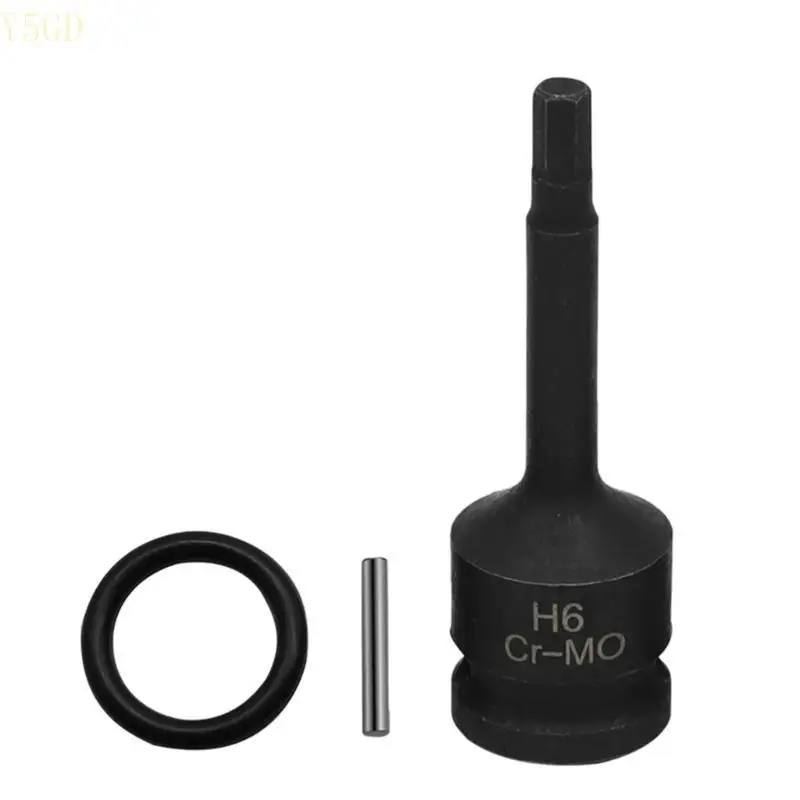 

Y5GD 1PC Square Drive Hexagon Socket Bit H4 H5 H6 H7 H8 H9 H10 H12 Screwdriver Bit