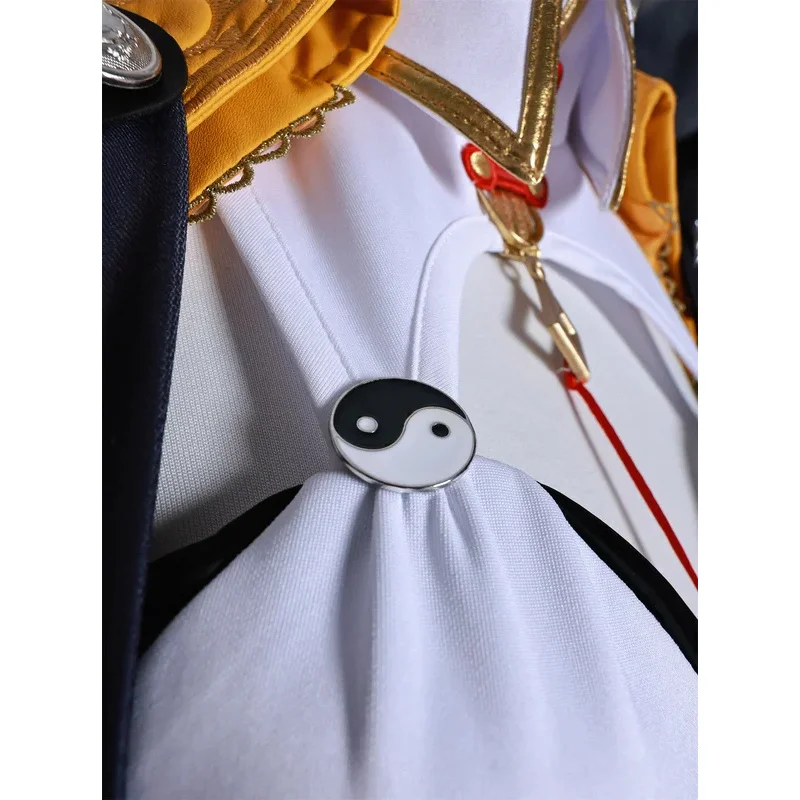 DY20IN 재고 있음 게임 젠레스 존 제로 이슈안 코스프레 의상 풀세트 의상 ZZZ 이슈안 코스프레 유니폼 가발 신발 소품25