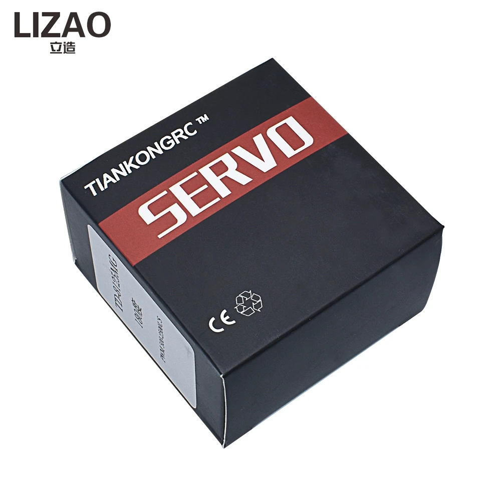 LIZAO TD-8120MG TD-8125MG Digital Servo Waterproof Metal Gear 20KG 25KG 30KG Large Torque 180° for RC Car Boat Model
