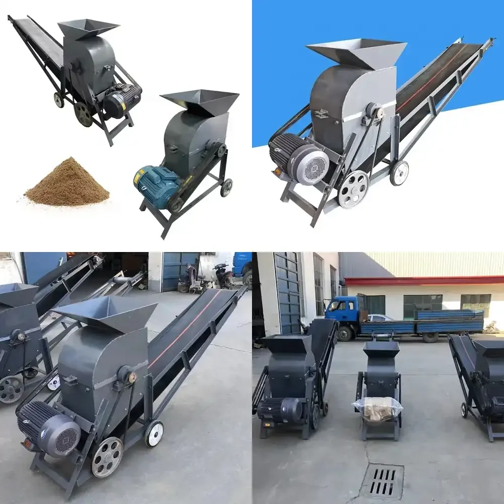 

Customizable popularHigh Efficiency Nutrient Soil Grinder Organic Charcoal Briquettes Coal Powder Crushing Bean Cake Bean