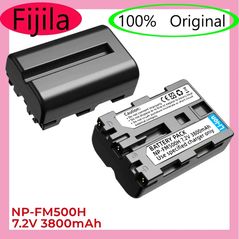 NP-FM500H 1Pack Ersatz Batterie 3800mAh für Sony Alpha A57/A58/A65/A68/A77/a99/A100/A200/A300/A500 。 kompatibel mit original