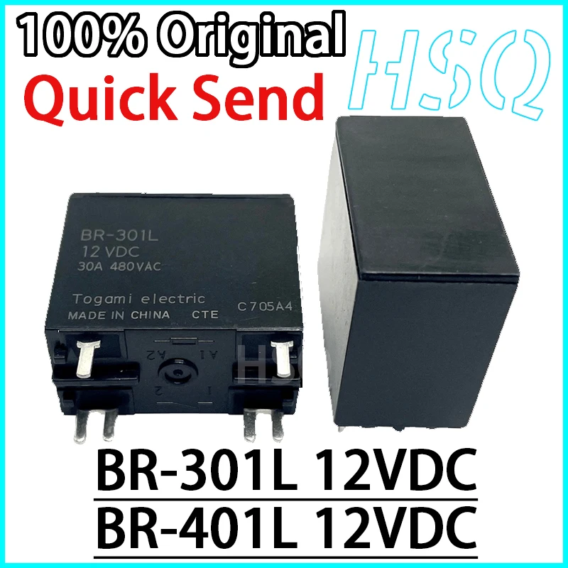 

1 шт. BR-301L 12 В постоянного тока 30 А BR-401L 40 А реле 40 А4 контакт