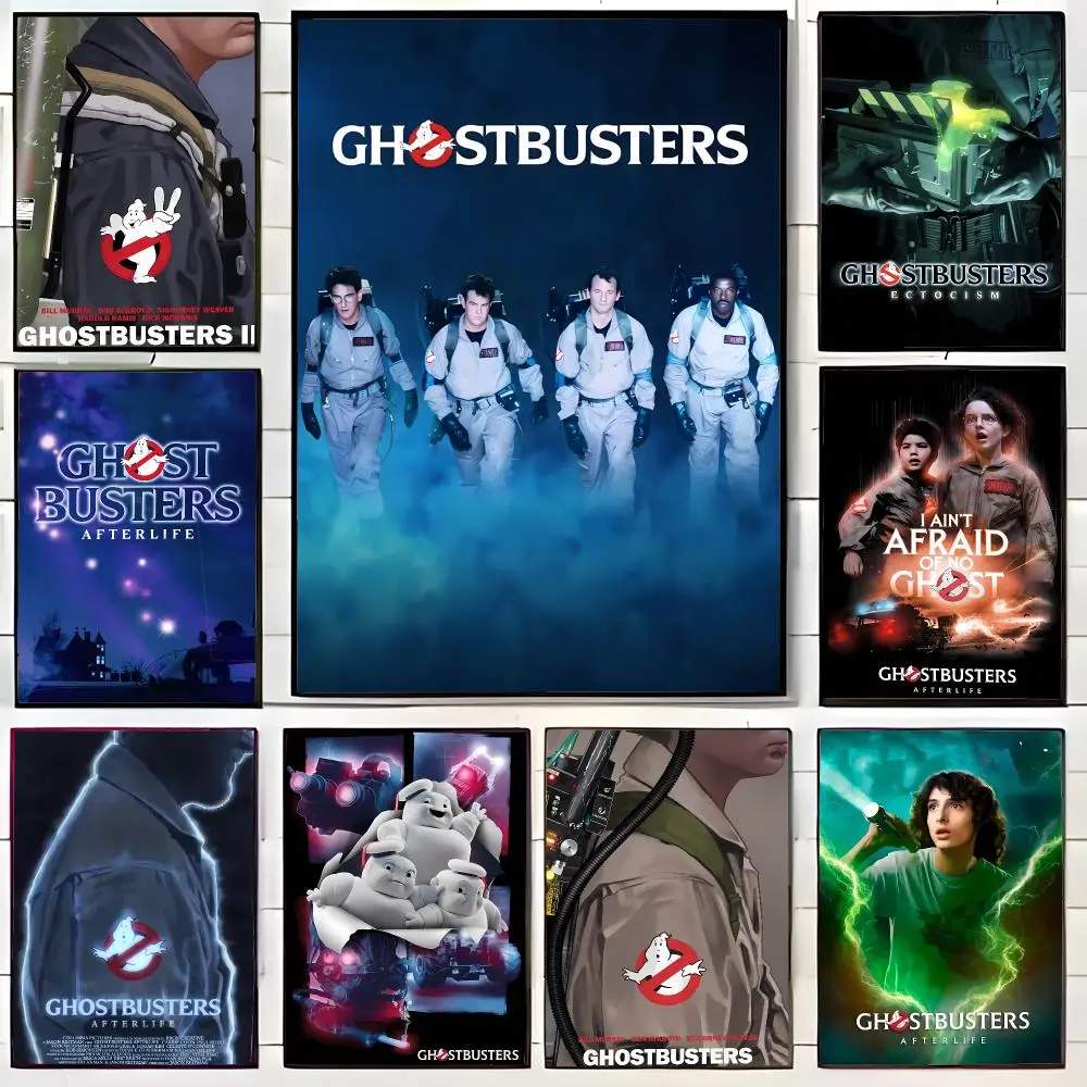 Fantasy Comedy Movie G-Ghostbusters Afterlife Poster Wall Art Print Decorative Mural Home Decor Gift Unframed
