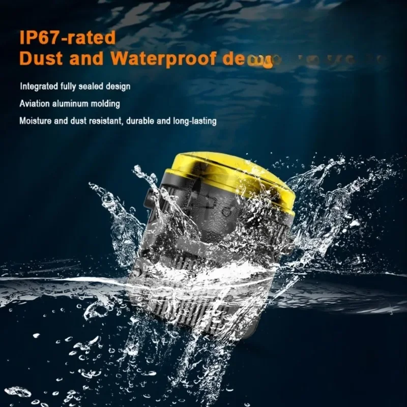 【الأكثر مبيعًا】جهاز عرض صمام ثنائي باعث للضوء منخفض الشعاع عالي الشعاع Aozoom أصفر 3 مصابيح ضباب #2