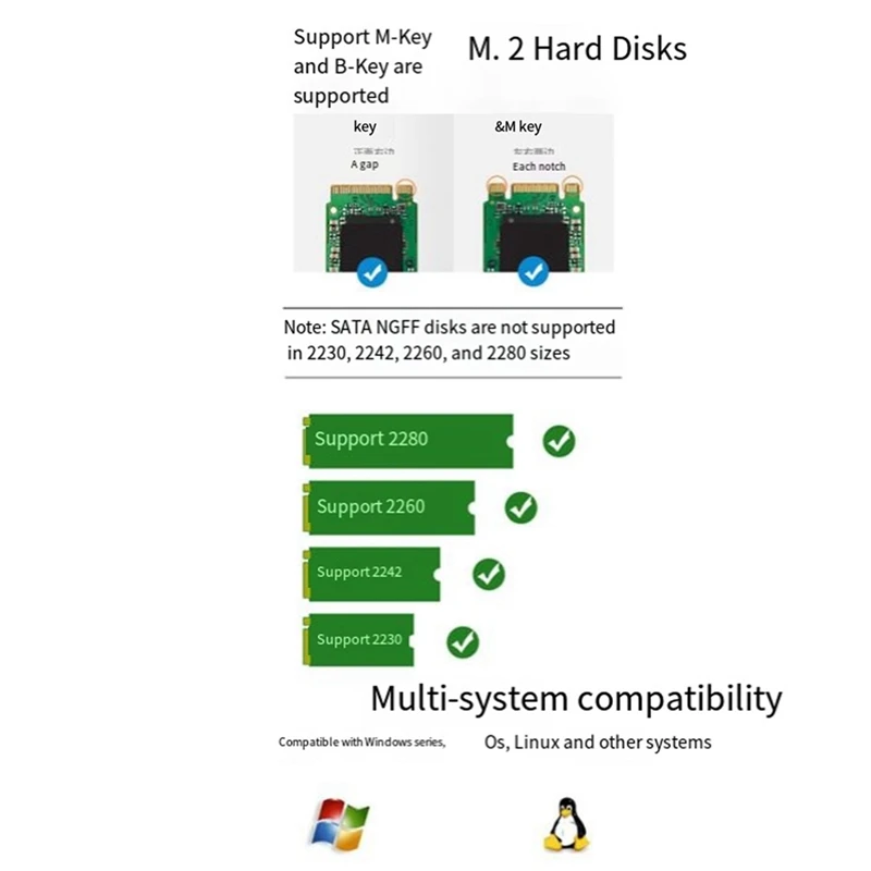 Double-Sided 4-Disk NVME RAID Card Pciex16 To NVME SSD Hard Drive Adapter Card RAID Array Expansion Split Card Replacement