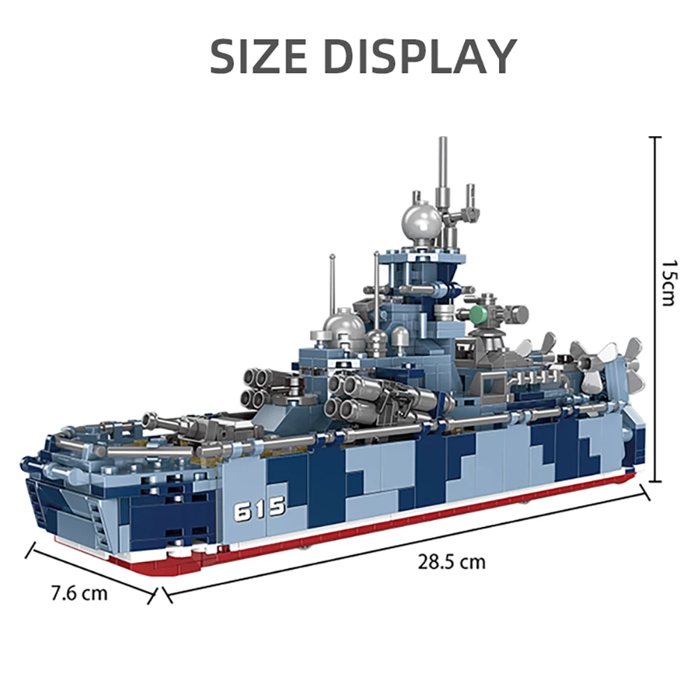 Modello FAI DA TE Militare Russo Bora MRK-27 Missile Barca Building Blocks Braccio Veicolo Navavi Da Guerra Blindati Parete Laterale Hovercraft Mattoni Giocattolo