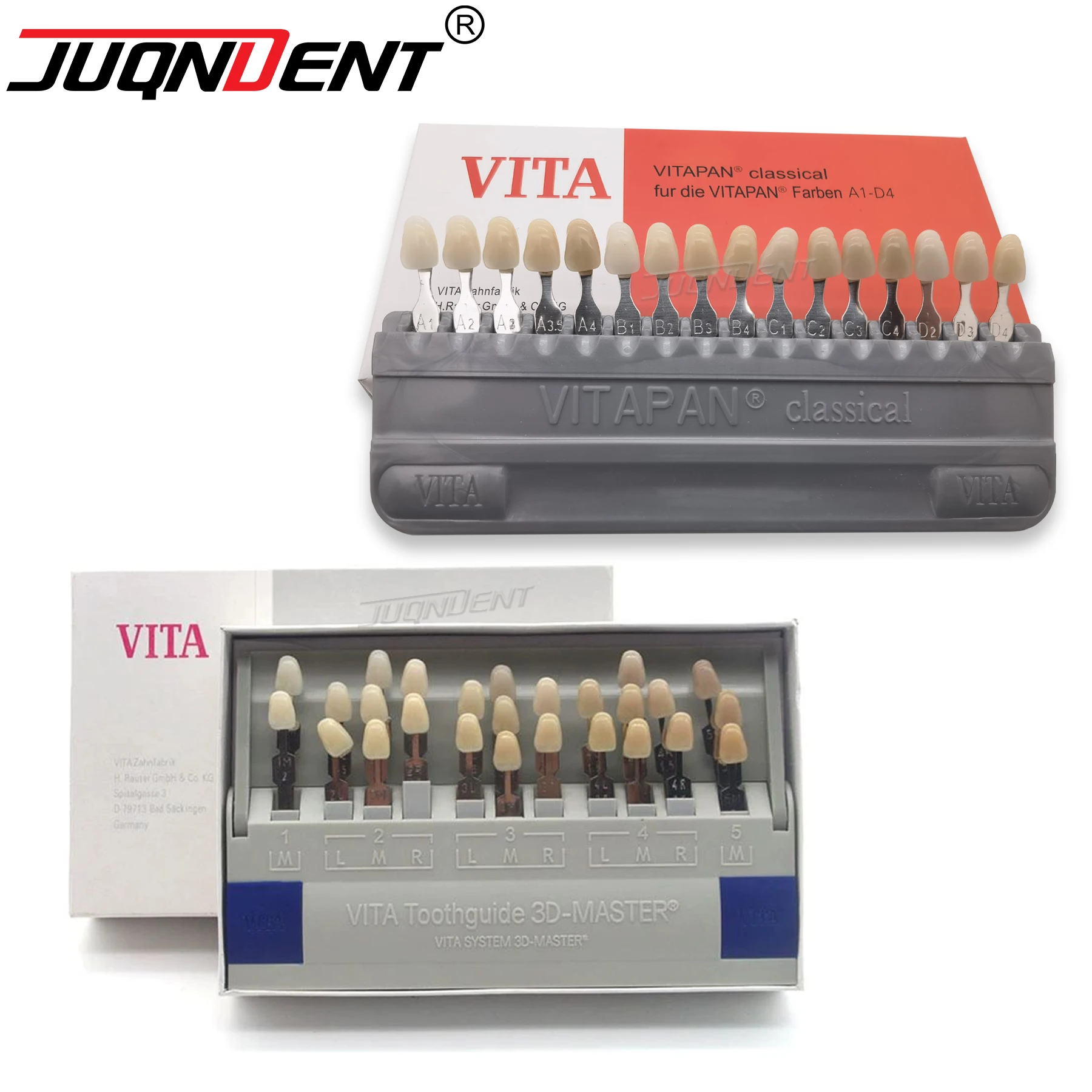 16/29 Colors Vita Dental Shade Guide Classical 3D Master Dental Teeth Whiting Porcelain Colorimetric Plate Dentistry Products