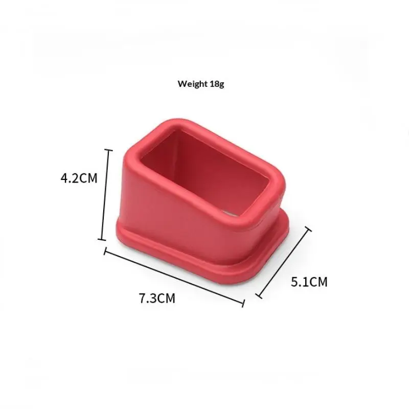 

【CR】Universal Car Seat Belt Buckle Fixer 1 4Pcs Silicone Slot Holder Secure Belt Fit for Children Adult Passenger Seat