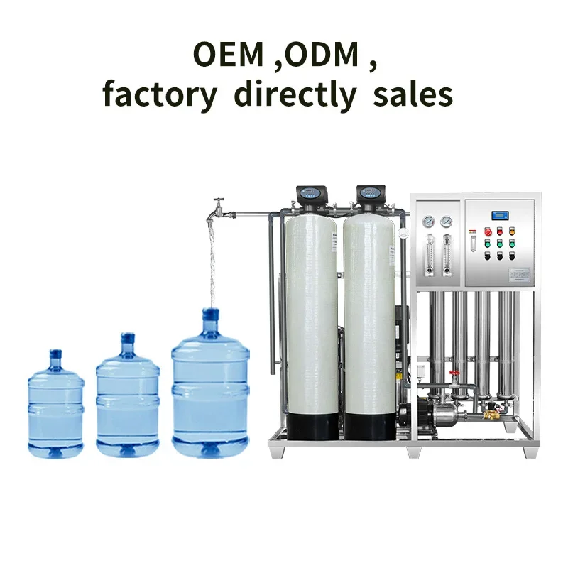 Commercial 1000LPH Softened Water Equipment Filter Purifier 1000T / H Softener Water Treatment Machine Water Softener