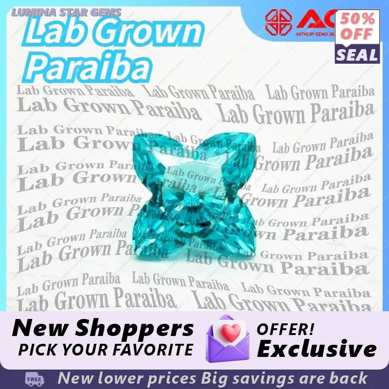 

Лабораторно выращенный камень Параиба для самостоятельного изготовления ювелирных изделий: кольца, ожерелья, кольца-квинкункс. Искусственно созданный турмалин Параиба с огранкой AGL.