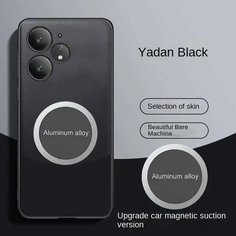 ل Realme Neo7 Turbo Se Gt7 Pro Gt7t Neo 7Turbo للصدمات Funda الغطاء الخلفي حماية الكاميرا حافظة جلدية مغناطيسية فاخرة