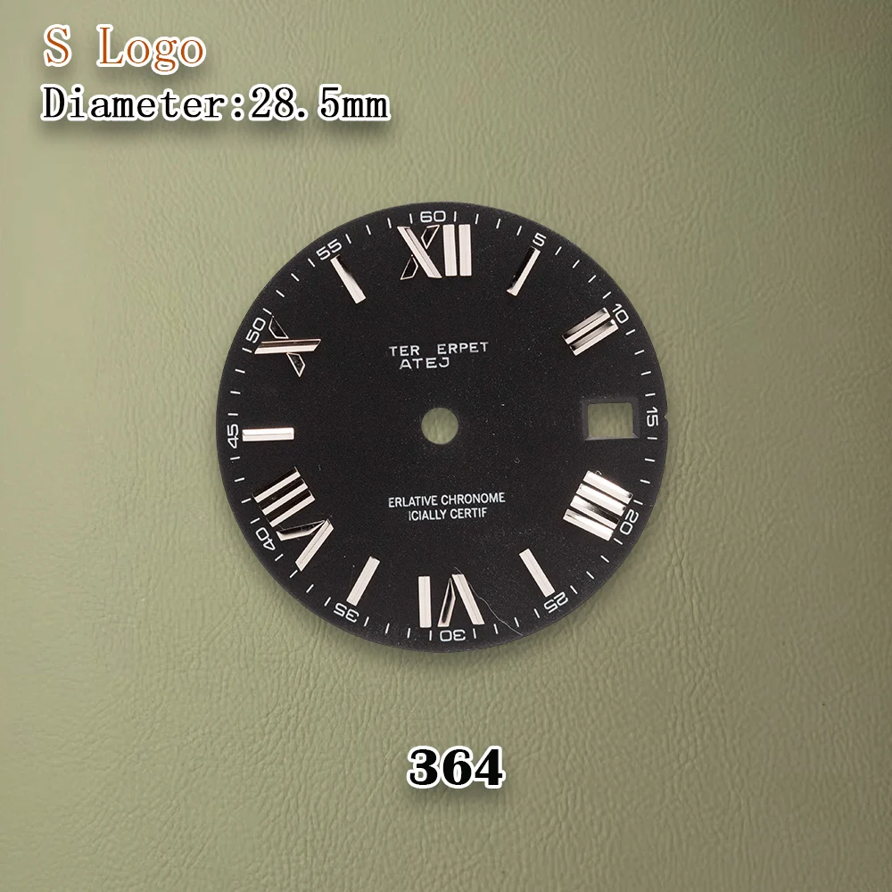 S شعار الطلب 28.5 مللي متر NH35 الطلب روما الهاتفي مناسبة ل NH35/NH36/4R/7S ساعة يد تعمل بالحركة الأوتوماتيكية تعديل الملحقات أدوات