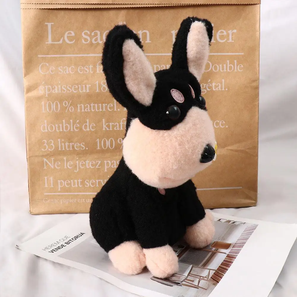 Jouet en peluche pour chien noir, équation électrique, apprendre à parler, statique, simulation de beurre pour chiot