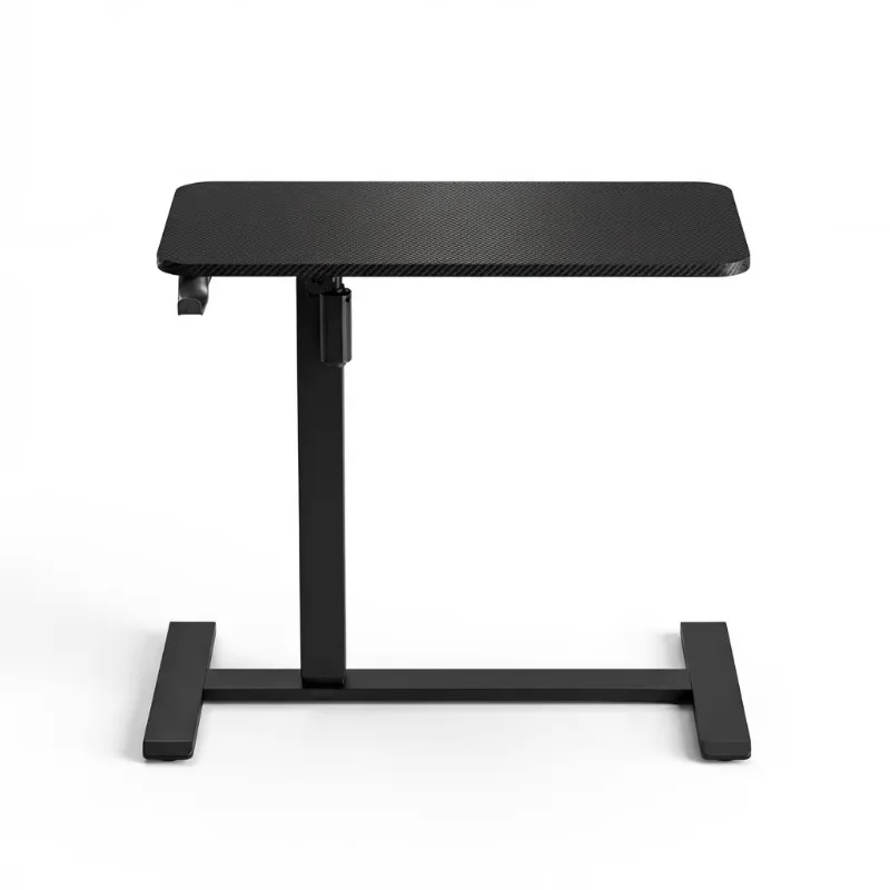 Portable Electric Adjustable Cold Rolled Steel Wood Surface Floor Stand for Laptops/Tablets, Multifunctional Modern Style