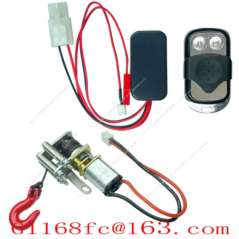 P06 Upgrade DIY Metal Winch Remote Control Car Accessories