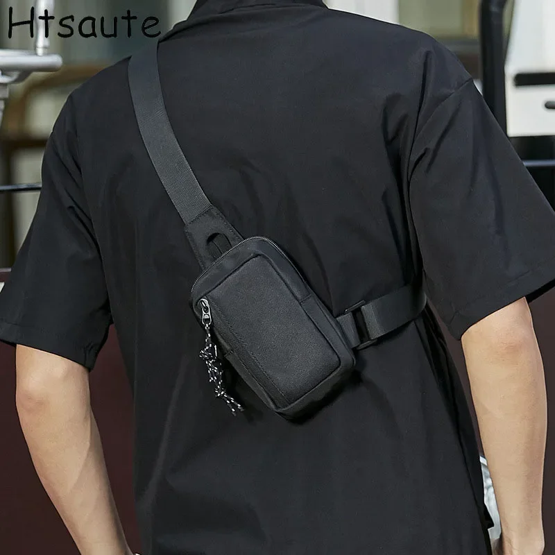 

Multifunctional Chest Bags For Men's Cross Bag Mini Handbags Port and Adjustable Shoulder Strap Suitable for Daily Commuting