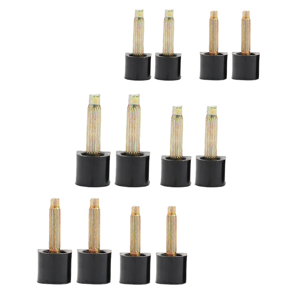 

6 Pairs High Heel Studs Wear Resistant Tips Spike Women Anti Skid Caps Boot Heels Mute Cover Tpu Protective Replacement Tips