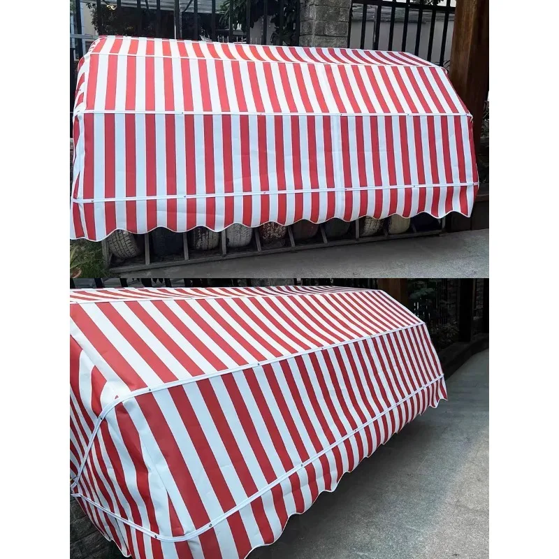 Outdoor Toy Storage Cabinet Shelf Storage Shed Rainproof Sunscreen Tarpaulin Outdoor Equipment Material Car Cabinet