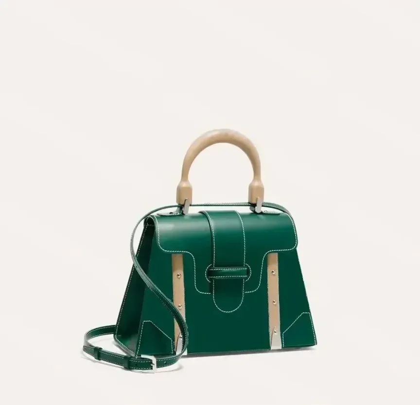 

TOP 10A Newest Classic Saigon Top Wooden Handle Tote Bag Luxury Designer Bag Womens Bag Leather Belt Bag Travel Crossbody Bag Cl