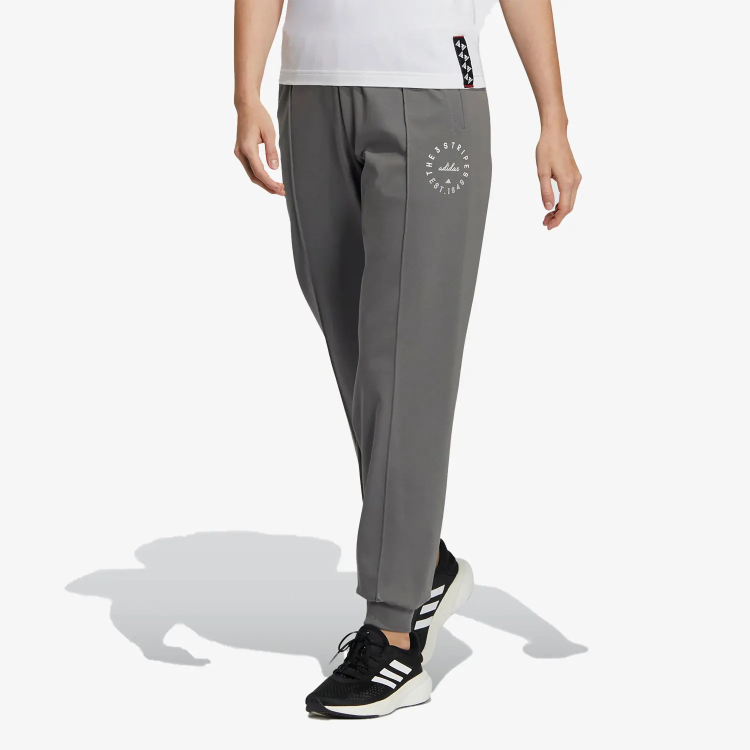 

Adidas genuine Women's Autumn Fitness Breathable Sport Casual Pants HZ7063