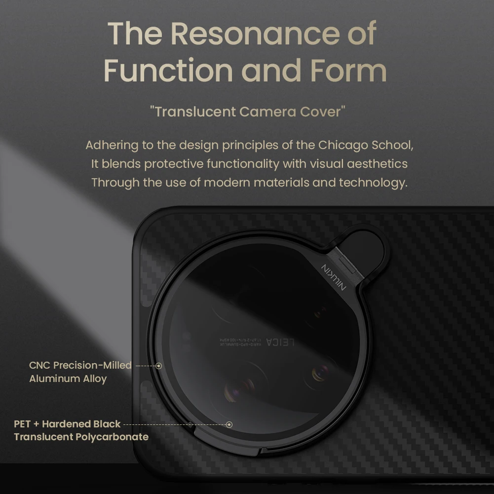 

Чехол Nillkin CarboProp для Xiaomi Mi 17 Ultra 5G с защитой камеры, магнитным креплением и подставкой, противоударный, защитная задняя крышка