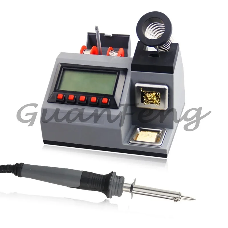 48W 60W Digital LCD Adjustable Temperature Soldering Desoldering Station Fast Heating Anti-static Welding Iron