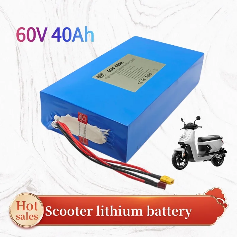 

PHTY 72V 50-20Ah 18650 Lithium Battery Pack Electric High Quality Battery 3000W BMS High Power Battery + 84V 2A Charger DIY