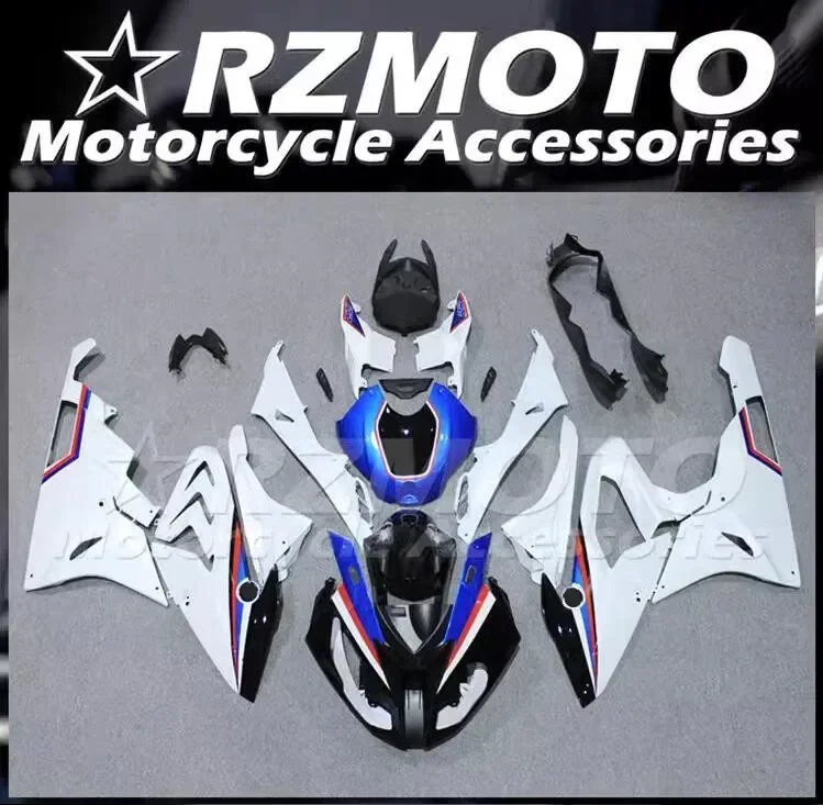 

New ABS Motorcycle Fairings Kit Fit For BMW S1000RR 2015 2016 15 16 Bodywork Set Custom White Blue