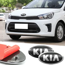Emblema de capó delantero de coche, insignia de maletero trasero, pegatina para KIA sportage ceed sorento cerato picanto rio k2 k3 k5 optima soul, accesorios