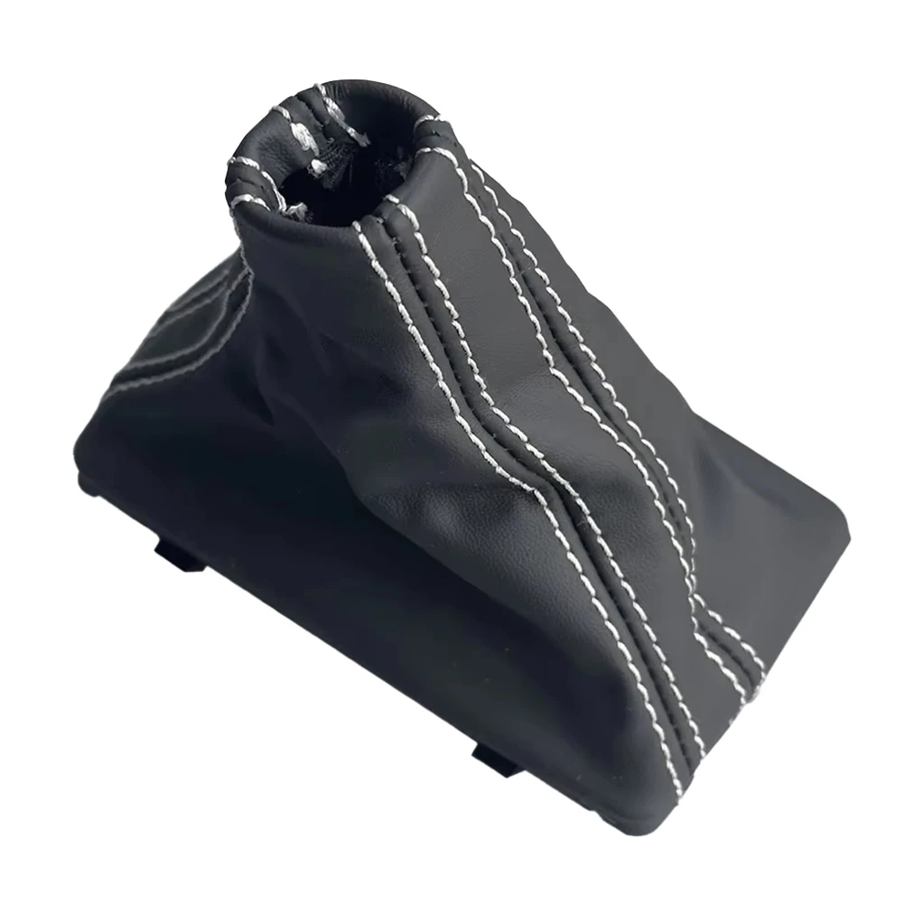 Automatic LHD Car Gear Shift Knob Gaitor Boot Cover Leather For A4 B8 A5 Q5 Car Gear Shift Knob Gaitor Boot Parts