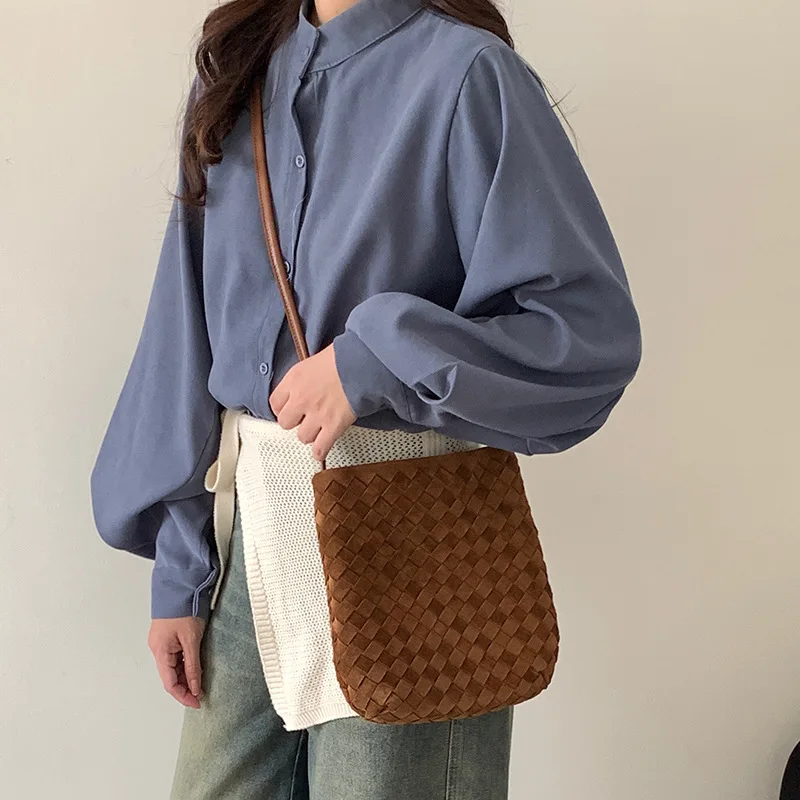 hanrted-daim-tisse-fourre-tout-buet-sac-unique-epaule-sac-a-bandouliere-pour-femmes-retro-sle-2025-nouveau-faion-dames-sac