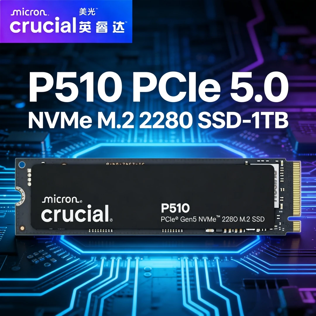 Crucial P510 Pcie G…